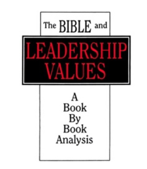 The Bible and Leadership Values 